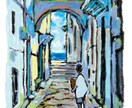 素敵な「挿し絵」をお描きします 情緒的な、雰囲気のある情景をお描きします。 イメージ8