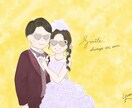可愛いサンキューカードのイラスト描きます 結婚式やプレゼントに！データ納品 イメージ4