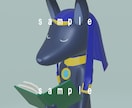 SNS用アイコン作成します 3Dでかわいい動物をつくります！ イメージ3