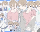 動画サムネやグッズのイラスト承ります 歌ってみたのイラストやメンシの一枚絵などにご活用ください！ イメージ2