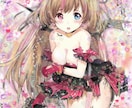 ミクストメディアで萌え系少女を描きます 個人観賞・贈答品用のセクシーで愛らしい少女を描くのが得意です イメージ8
