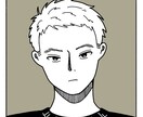 実績0！格安受付中！★お洒落な男性イラスト描きます アイコン・グッズなど用途に合わせたオリジナルイラスト イメージ5