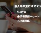 製作実績◎SEO対策込み！スマホ対応HP制作します 個人事業主必見！それぞれにあった内容で編集可能 イメージ1