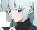 アイコン、立ち絵、1枚絵etc……受け付けます 男の子も女の子も描きます！可愛い顔が得意です！ イメージ1