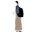イラストにします 人物画をシンプルなイラストにします イメージ6