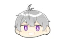 顔だけの可愛いちびキャラ描きます SNSのアイコンなどにいかがですか？ イメージ1