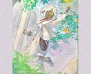 アイコン、立ち絵、キャラデザ、一枚絵を制作致します 雰囲気・空気感のある一枚絵が得意です！ イメージ1