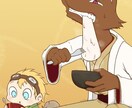 オリジナルキャラクターのイラスト描きます 供給が足りないあなたへ！アイコンやヘッダーにも！！ イメージ5