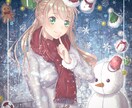 キラキラで可愛い1枚絵描きます オリキャラやアバ絵をきらきら可愛く、丁寧に制作致します❁❀ イメージ3