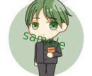 かわいい!アイコン用のミニキャラを描きます 男女キャラ問わず、お気軽にご相談ください! イメージ3