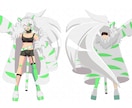 フルスクラッチ3Dモデル制作いたします VTuber活動などにお使いいただけます！ イメージ5