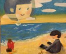 二次元イラストではなく、油絵を描きます 可愛くて面白い作品を作ります。 イメージ2