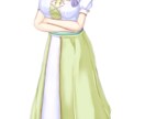 TRPGなどに使える文学少女の立ち絵販売します すぐにTRPGなどで使える立ち絵をお求めの方にオススメ イメージ3