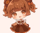 ふんわり可愛いミニキャライラストお描きます 絵本風のアナログ感のある絵柄です。アイコンなどにぜひ♪ イメージ3