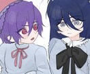 ポップなイラスト一律2000円で描きます 男性～女性キャラクターをポップな絵柄で描きます！ イメージ1