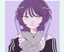 ご希望に沿った内容でアイコンや一枚絵を描きます あなた様のオリキャラなどでアイコンや一枚絵を描きます！ イメージ4