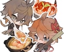 アイコンやサムネにも！キャッチーな絵を描きます 希望を形に！目を引くイラストをご希望の方へ！ イメージ4