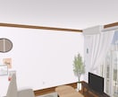 パース作成します！アパート、マンション、一軒家ます 平面図をみても、実際どう見えるの？不安を形にします！ イメージ5