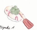水彩アナログイラストを描きます ふわふわであったかい水彩画をアイコンやヘッダーにしませんか? イメージ3