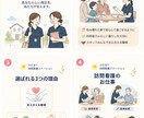 看護師が採用投稿を作成します 看護師目線で応募につながるInstagram投稿を制作します イメージ3