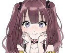 SNSアイコンに使えるバストアップイラスト描きます 背景単色、人物で目を惹くアイコン作成します！ イメージ5