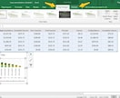 データ分析・Excelグラフ化します 面倒データ→完成グラフ・集計表 イメージ3