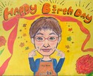 手書きにこだわり★気持ちのこもった似顔絵かきます お誕生日や記念日、ｳｪﾙｶﾑﾎﾞｰﾄﾞも◎必ず喜ばせます‼︎ イメージ4