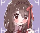 格安で可愛い女の子描きます きゅるんとした可愛いおめめのオリキャラちゃんをアイコンに！ イメージ3