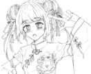 貴方だけのオリジナルイラスト丁寧に仕上げます イメージご要望から唯一無二オリジナルキャラをご提供します！ イメージ2