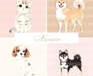 大切な家族ペットのイラスト作成いたします データお渡し＊プレゼントにも喜ばれています。 イメージ6