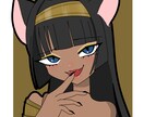 SNSのアイコンを描きます カートゥーン調のカラフルなイラストが得意です！ イメージ3