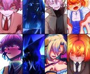 一ヶ月分❨月2回 ❩/ イラストを代わりに描きます 一次創作•オリキャラのイラストを手が足りない方向けに描きます イメージ4