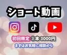 初回2本3000円ショート動画編集承ります TikTok・Instagram・YouTube イメージ1