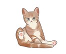 あなたの飼っている猫ちゃんをイラスト化します ペットの猫ちゃんを可愛いイラストにしませんか？ イメージ1