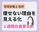 管理栄養士が分析！一生モノの痩せ習慣を設計します ​自己流ダイエットの不安を解消！1週間の記録で未来を変える イメージ1