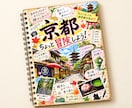 自分チョイス♪オリジナル旅のしおりを制作します 大人にも修学旅行のワクワクを。帰ってからも楽しめる一冊 イメージ1