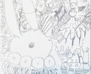 絵本の挿絵や表紙の絵を描かせていただきます モノトーンのペン画です。緻密で不思議な世界観を是非！ イメージ1
