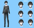 アイコン、歌ってみた、MV、配信用イラスト描きます アイコン、歌ってみた、MV、配信用、立ち絵イラスト描きます！ イメージ5