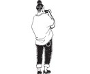 手描き感がかっこいいカットイラスト描きます 程よくリアルタッチなディテール細かい線画のカットイラスト イメージ1