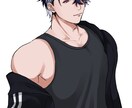 SNS等のアイコン、腰上イラスト描きます かっこいい、かわいい男性をお求めの方へ‼️ イメージ8