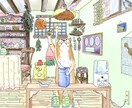 イラスト作成致します 可愛い空間の可愛い世界を描きます イメージ1