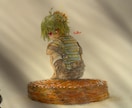 A5サイズ/素朴な水彩イラスト描きます 額装・現物発送も。現役画家の作者が丁寧に制作します イメージ6