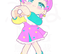 絵本風ポップな1枚絵•SNSアイコンお描きします ご希望に沿ってイラストを制作致します。 イメージ8