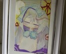 原画譲渡可能！アナログイラスト描きます かわいいパステルカラーから鮮やかな原色、透明水彩の淡い色まで イメージ2