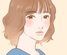 女性ファッション系似顔絵描きます 名刺やSNSのプロフィールに！ イメージ1