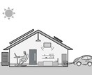 建築パース作成します ご指定のタッチの建築パースを制作致します イメージ2