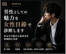 女性目線で第一印象を詳しく診断します 清潔感と雰囲気を整え好印象へ導きます イメージ1