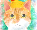 ポップ&キラキラにペットさん似顔絵描きます あなたのお家のペットさんの似顔絵を描きます✨最速当日♫ イメージ5
