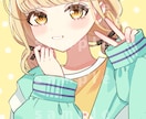 あなただけの可愛いSNSアイコンを描きます 瞳が印象的で可愛い♡11月末まで実績作りの為特別価格 イメージ3