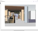 図面で想像出来ない方向けに3Dパースを書きます 出来たパースをアプリケーションで観覧できます イメージ1
